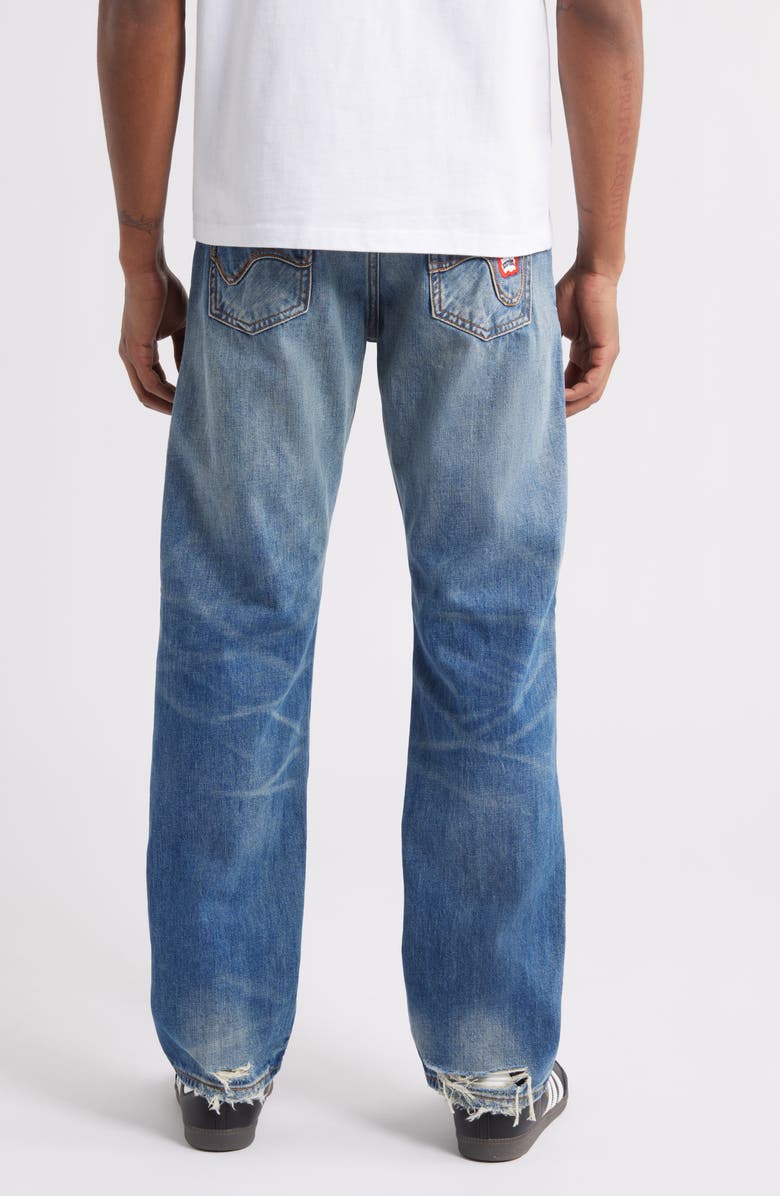 ICECREAM Strawberry Fit Distressed Jeans, Alternate, color, Fade Wash