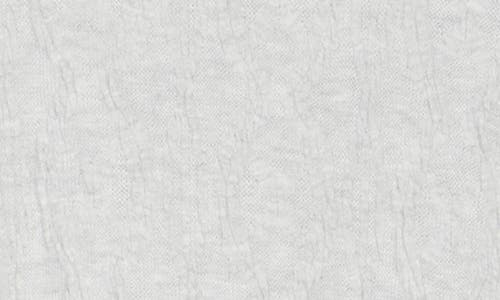 Democracy Ruched Side Textured Knit Pullover In Heather Grey