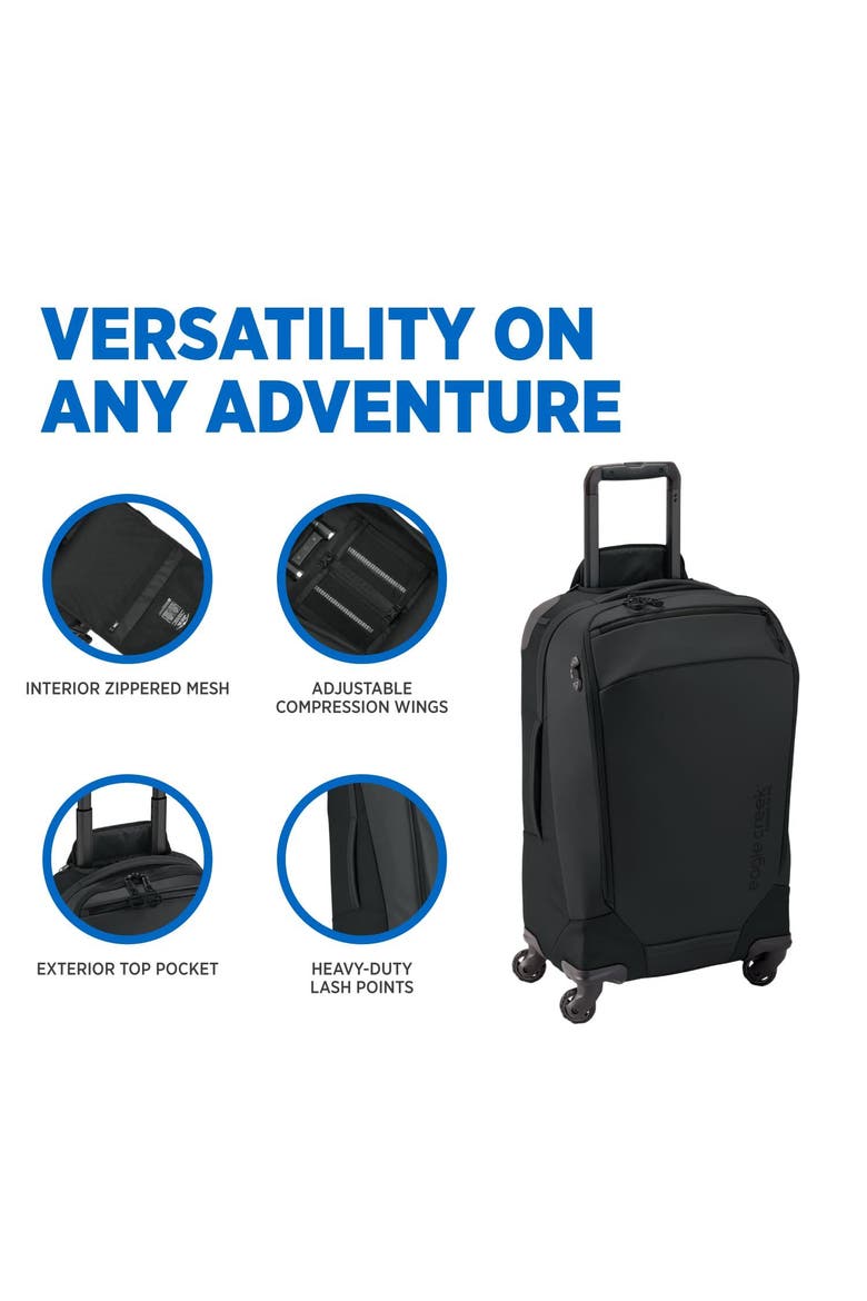 Tarmac XE 4 Wheeled Medium 24 Inch Luggage, Alternate, color, Black
