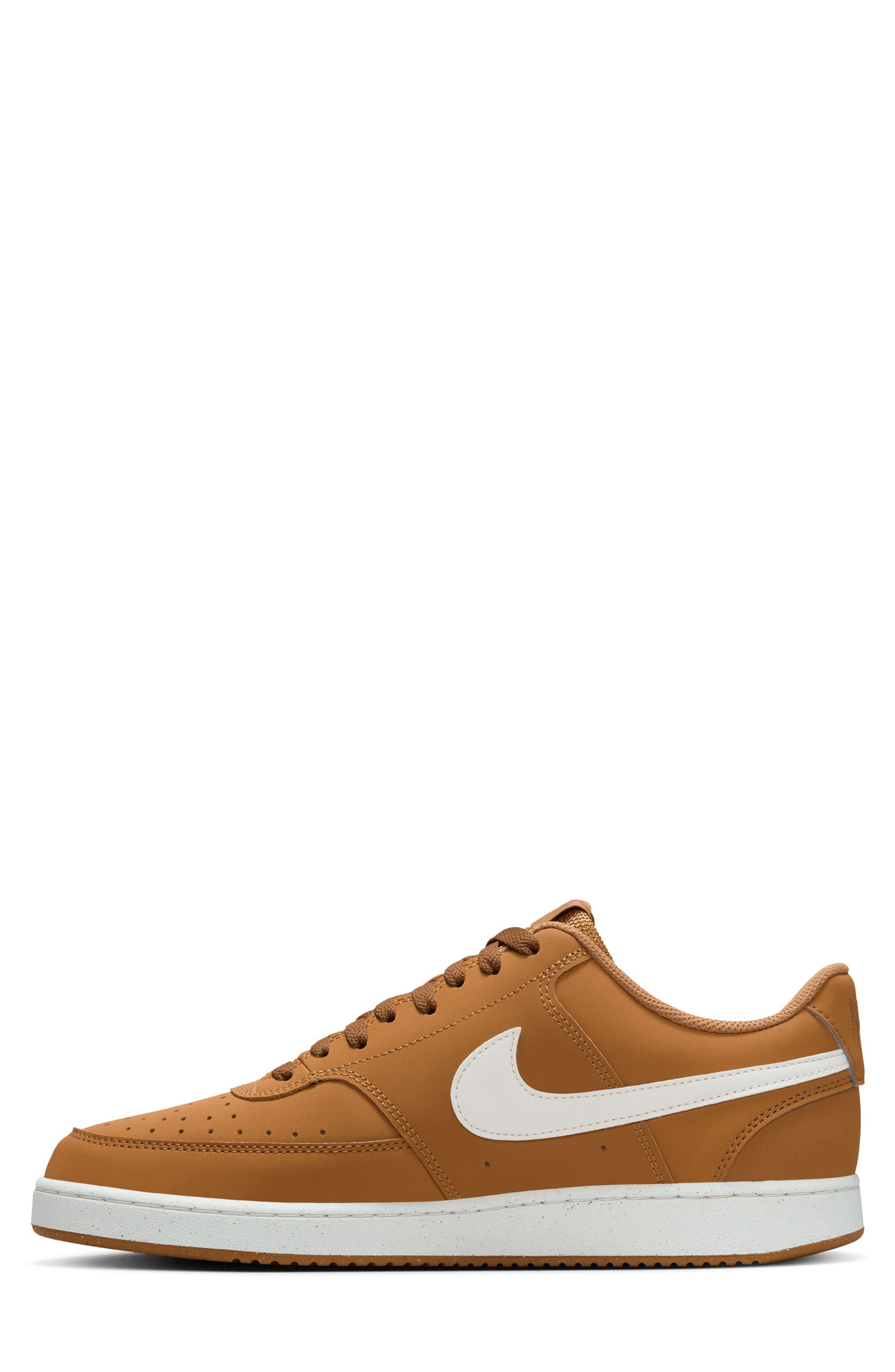 Nike Court Vision Low V2 Sneaker, Alternate, color, Wheat/ Sail