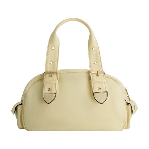 True Religion Multi-patch Satchel In Sand