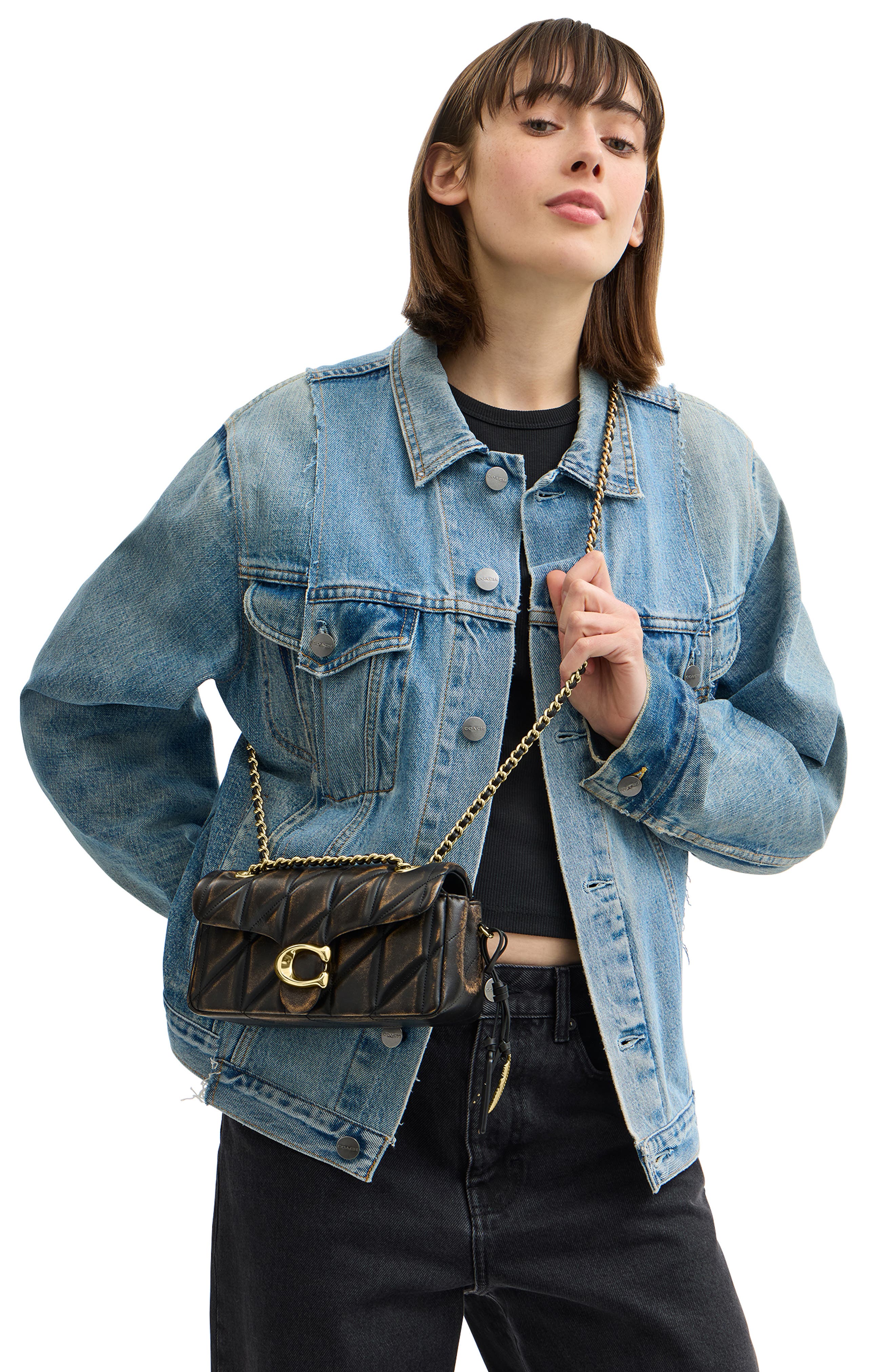 COACH Tabby 20 Quilted Leather Shoulder Bag, Alternate, color, 