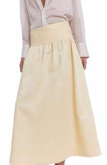 MANGO Fiona Fray Hem Skirt