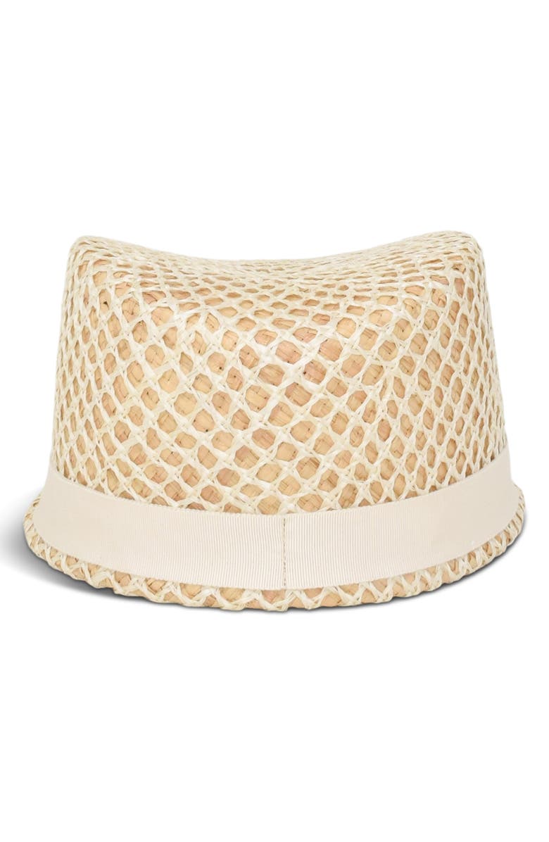 Gigi Burris Millinery Samira Straw Hat, Alternate, color, Natural