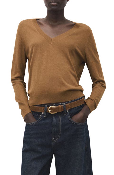 V-Neck Sweater (Regular & Plus)