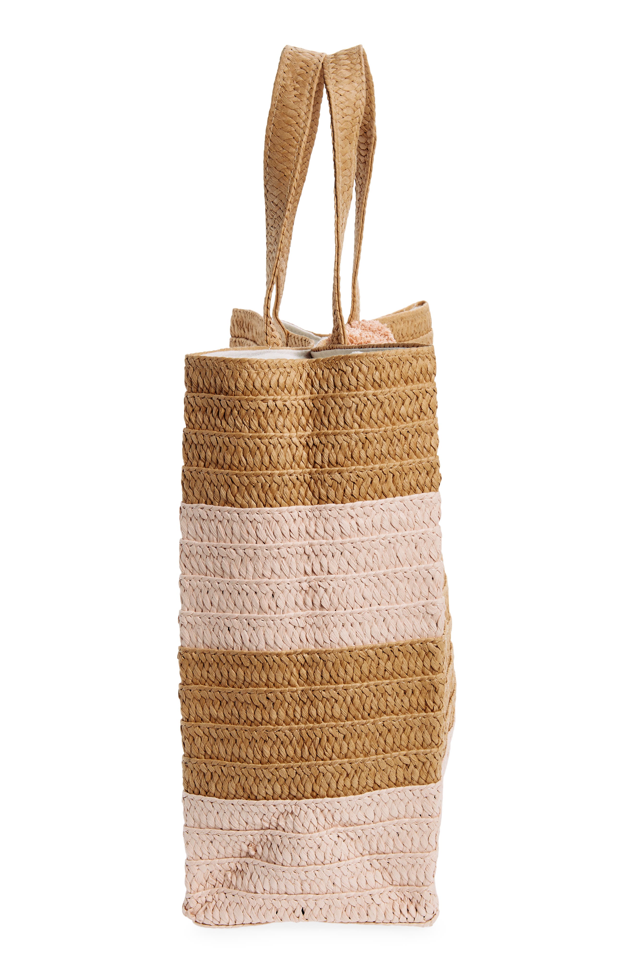 BTB Los Angeles Bahama Mama Stripe Tote, Alternate, color, 