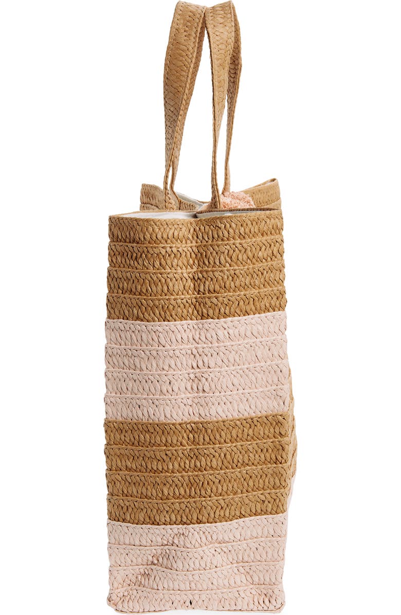 BTB Los Angeles Bahama Mama Stripe Tote, Alternate, color,