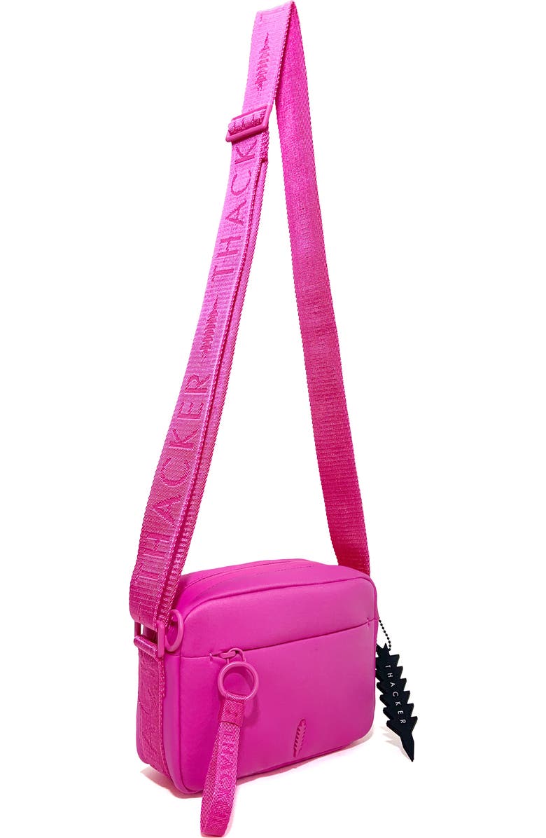 Thacker Ella Phone Zip Crossbody Bag, Alternate, color, Fuchsia