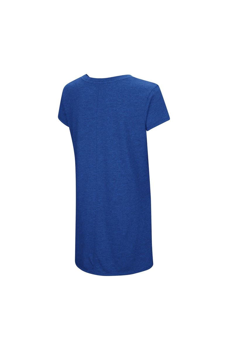 Under Armour Women's Under Armour Heathered Royal Toronto Blue Jays Pride Streak V-Neck Tri-Blend Performance T-Shirt, Alternate, color, 