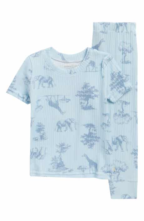 Kids' Stretch Organic Cotton Long Pajamas