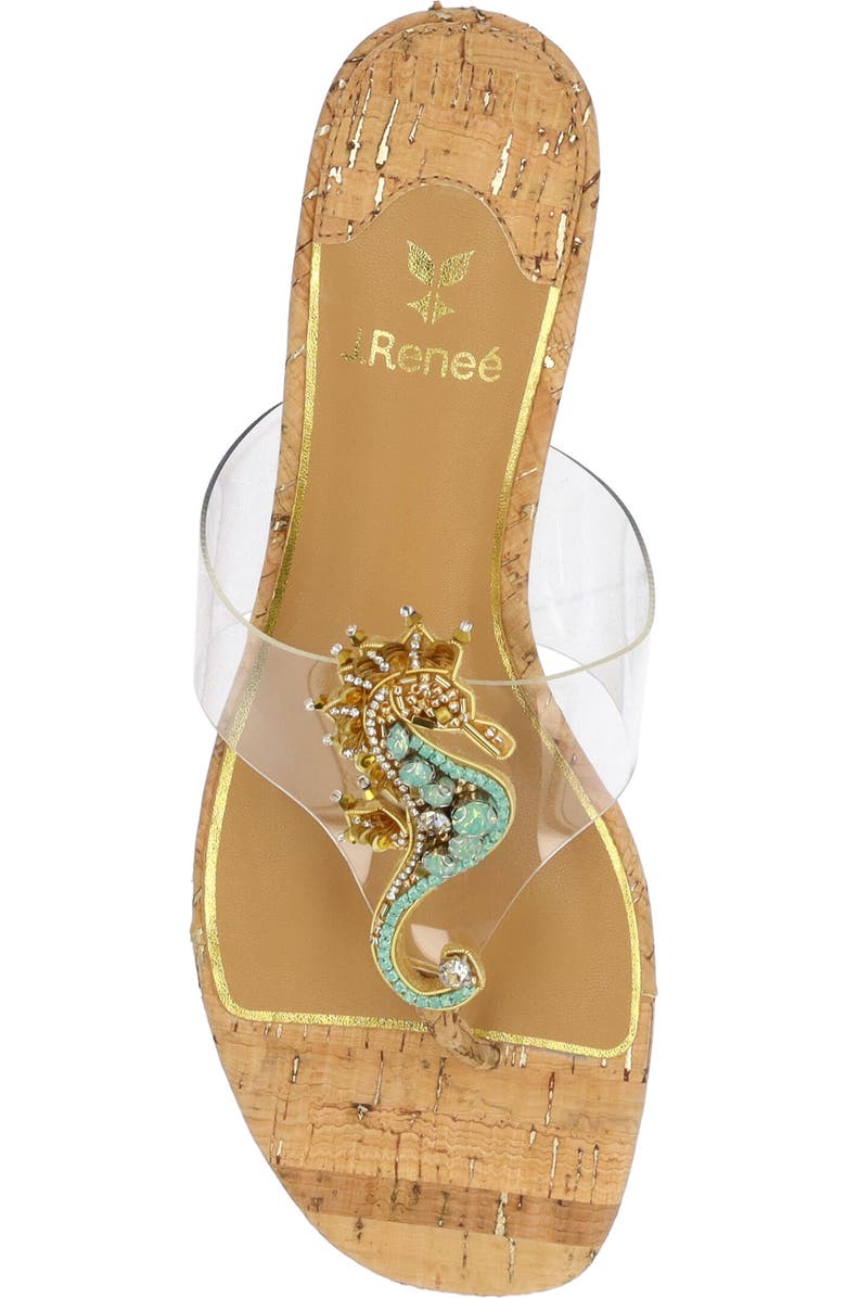 J. Reneé Seehorse Sandal, Alternate, color,