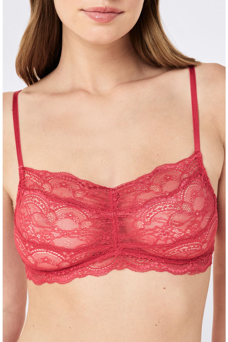 Lulu Lace Bralette, Alternate, color, AMOUR ROSE
