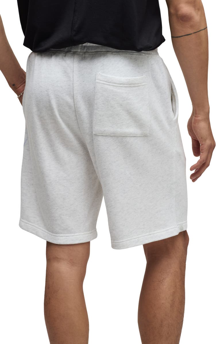 Barefoot Dreams<sup>®</sup> French Terry Shorts, Alternate, color, Heather White
