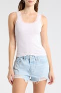 Abound Lace Trim Tank Top