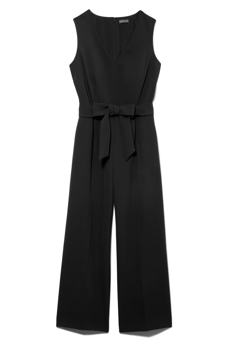 Belted Crop Jumpsuit, Alternate, color, RICH BLACK