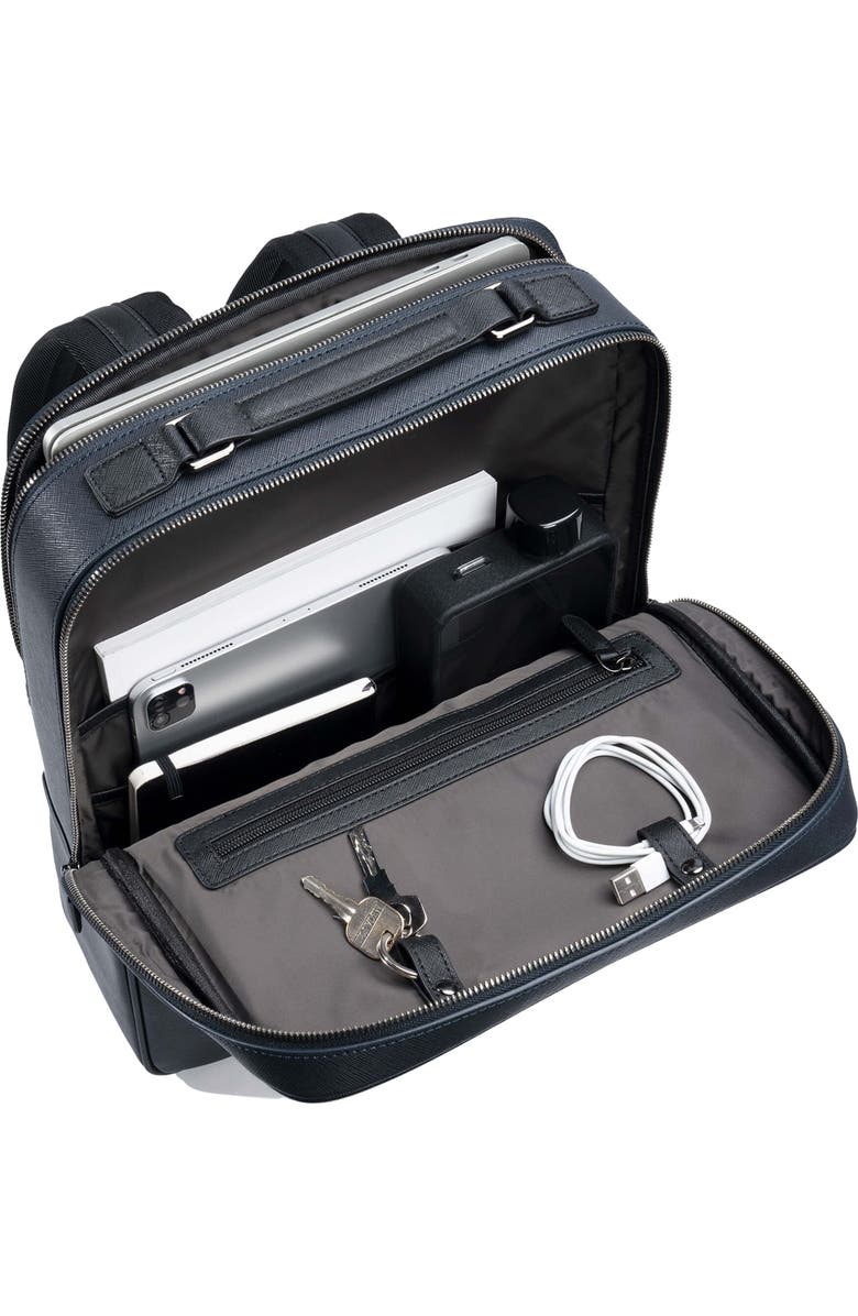 Maverick
Co. Earthen Recycled Leather Backpack, Alternate, color, Navy