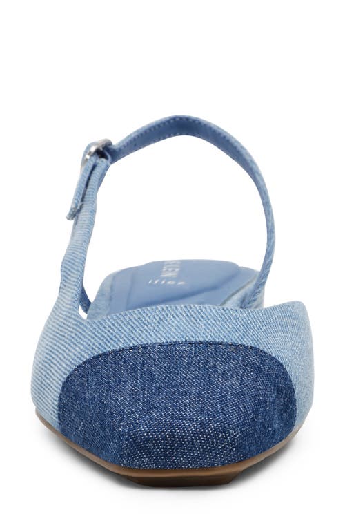 Anne Klein Nia Slingback Pump In Denim