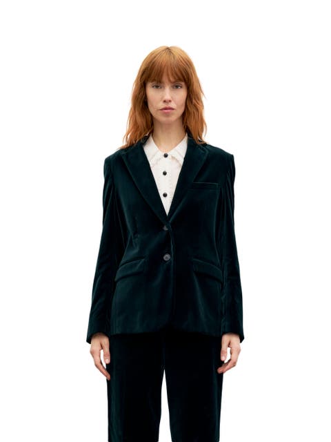 Jyna Velvet Suit Blazer