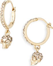 McQueen Alexander McQueen Skull Mini Hoop Earrings
