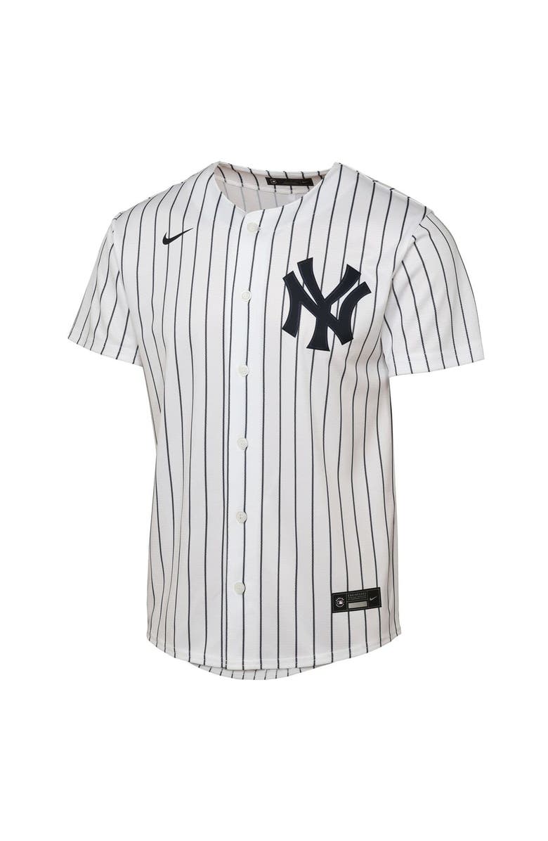 Nike Youth Nike Aaron Judge White New York Yankees Home Replica Player Jersey, Alternate, color,