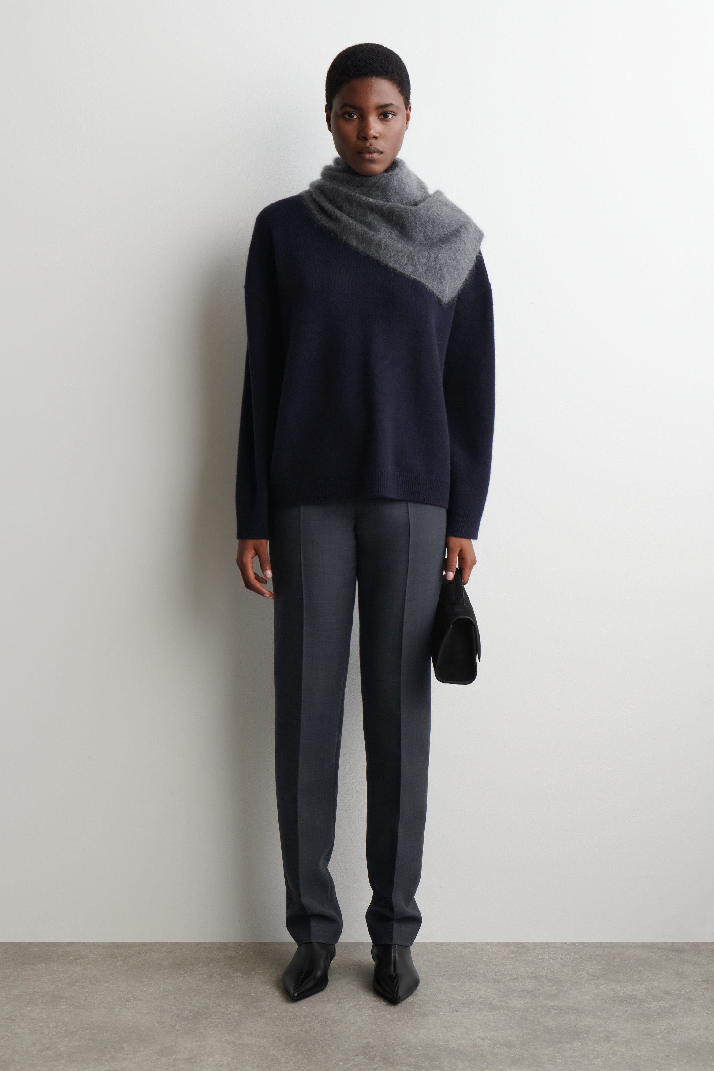 Cashmere Mock-Neck Sweater - image 4