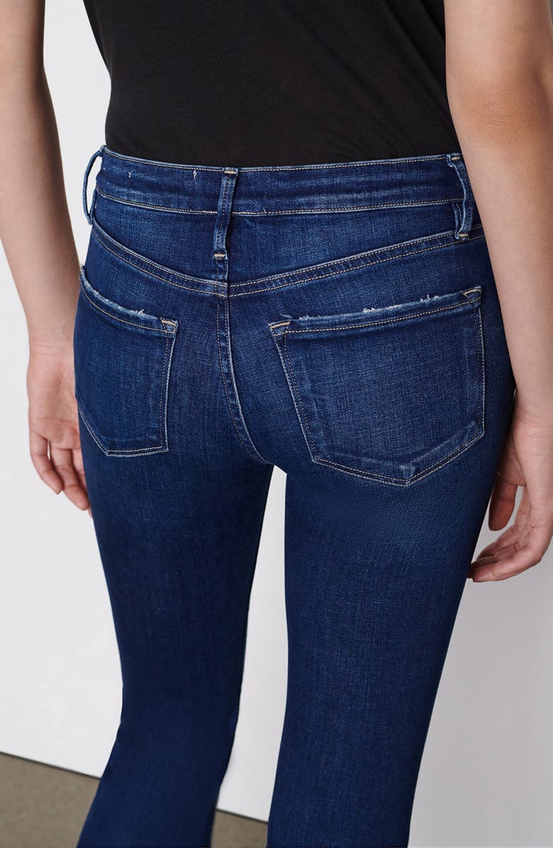 FRAME Le Crop Mini Boot (Bio)degradable Organic Cotton Jeans, Alternate, color,