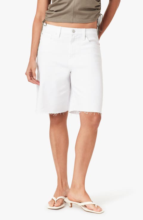 Joey Easy Long Cutoff Denim Shorts