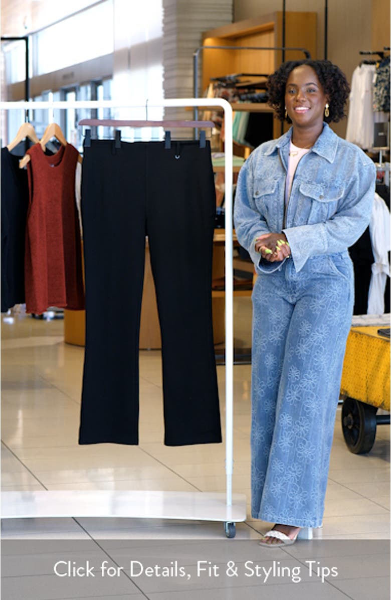 Ponte Baby Bootcut Pants, sales video thumbnail