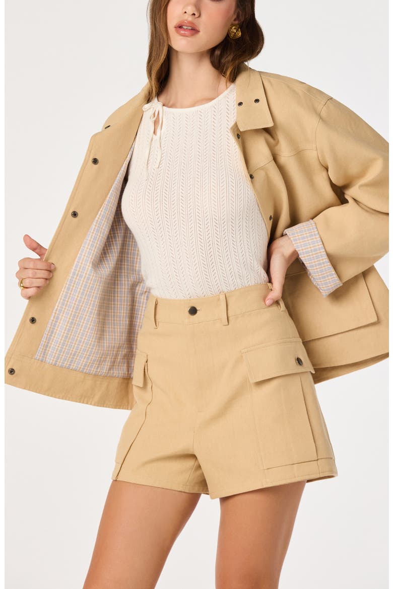 Beron Jacket, Alternate, color, TAN