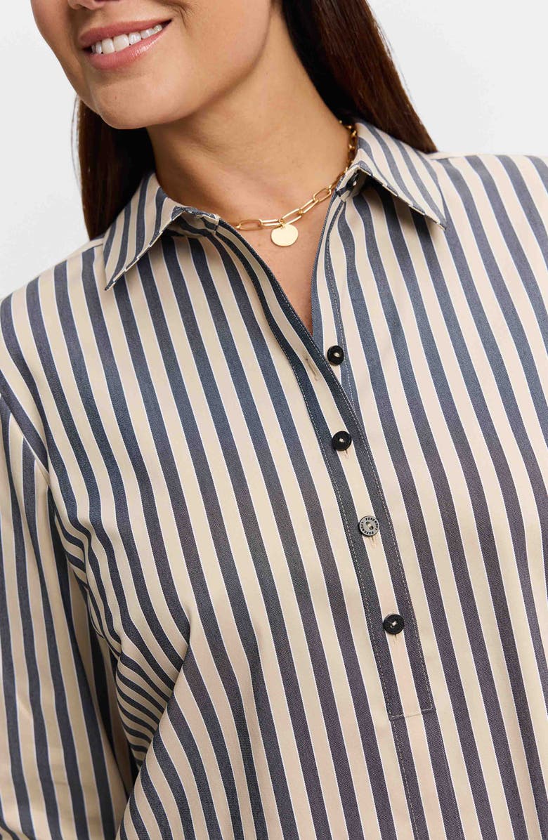 Foxcroft Madison Neutral Stretch Shirt, Alternate, color, 