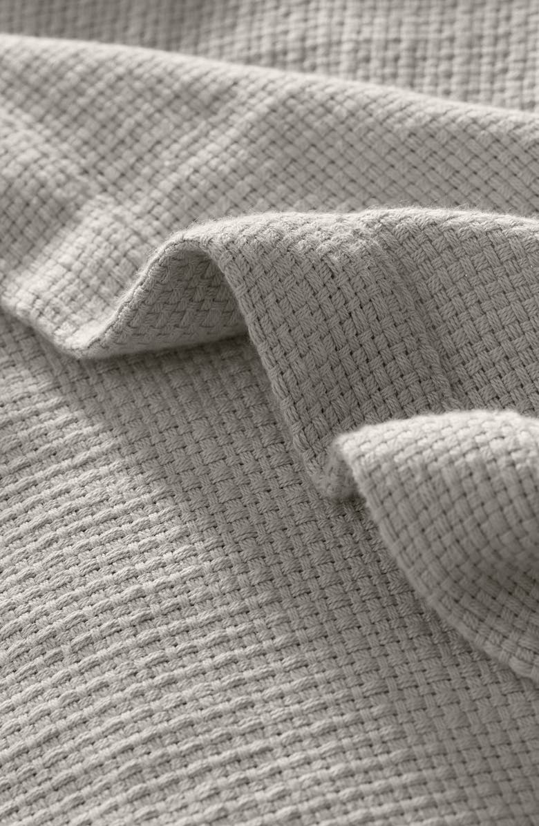 Boll & Branch Lightweight Bed Blanket, Alternate, color, Pewter