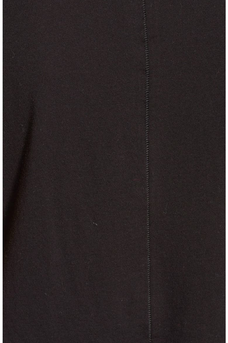 'Fantasy' Lightweight Cowl Neck Tee, Alternate, color, BLACK