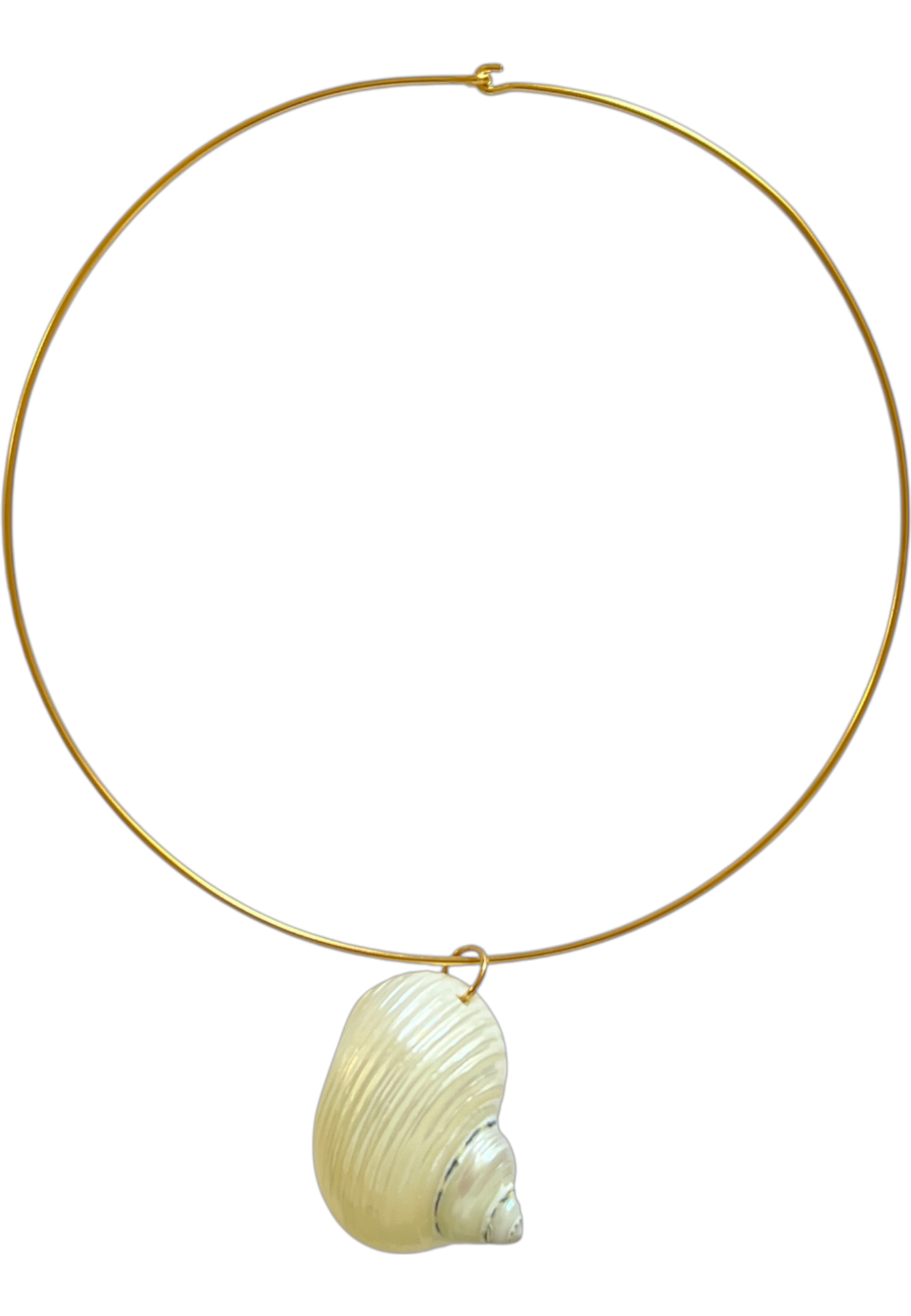 Sccollection Celine Necklace In White