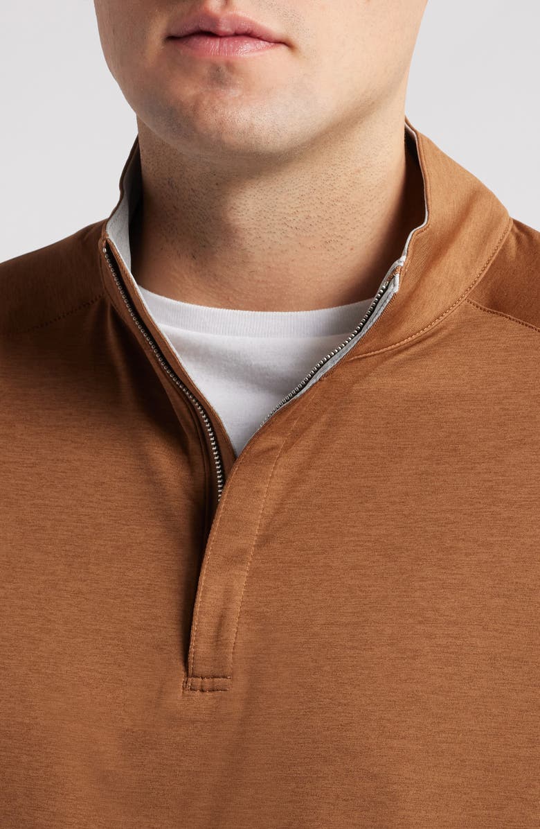 Peter Millar Crown Crafted Stealth Performance Quarter Zip Pullover, Alternate, color, 