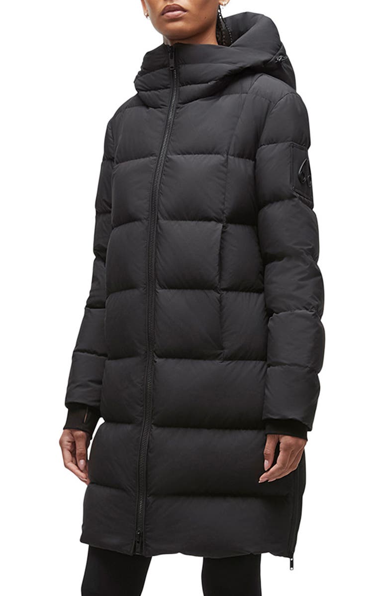 Moose Knuckles Saulteaux Long Down Jacket, Main, color,