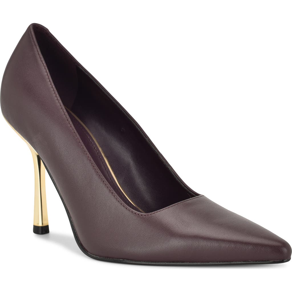 Nine West Jamiey Pointed Toe Pump In Red