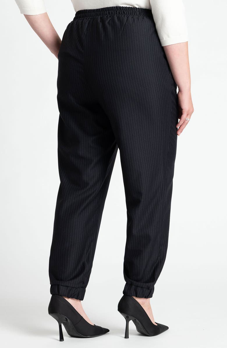 ELOQUII Suiting Style Joggers, Alternate, color, 