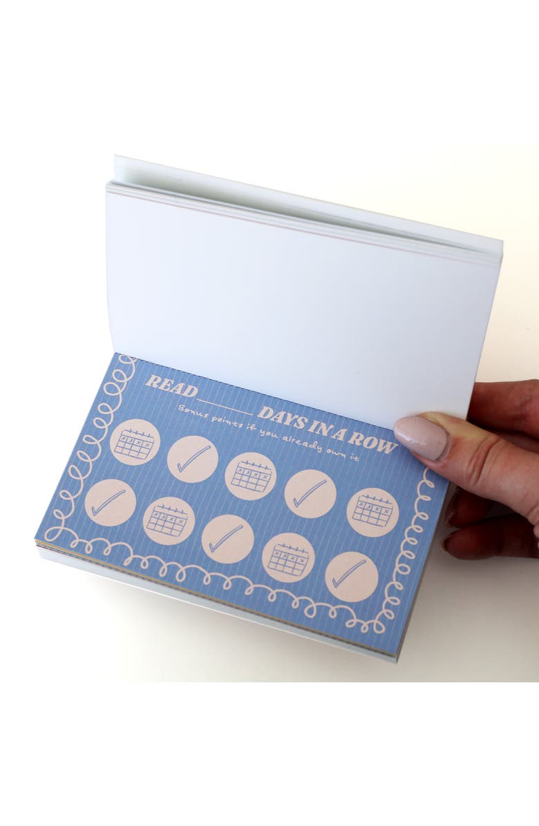 Jollity & Co. Booked & Busy Book Theme Punch Cards, Alternate, color, Assorted Pre-Account