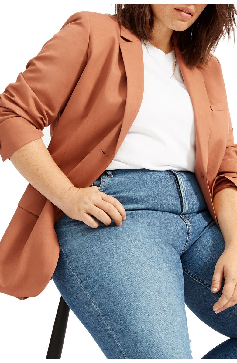 Everlane The Cotton-Linen Blazer, Alternate, color, 