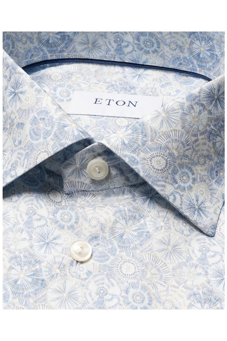 Slim Fit Fit Cotton Dress Shirt, Alternate, color, LIGHT PASTEL BLUE