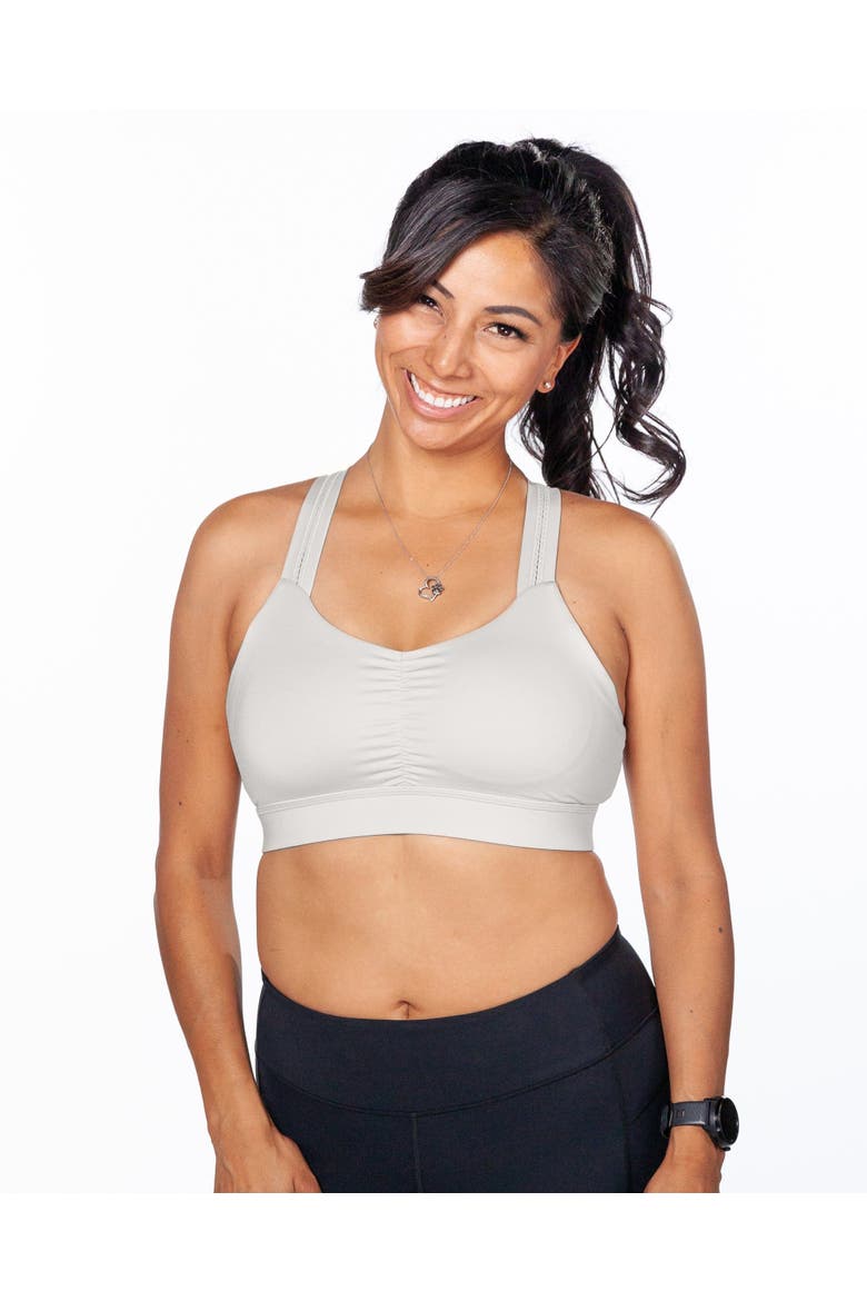 Y-Back Bra, Main, color, Whipped (Cream)