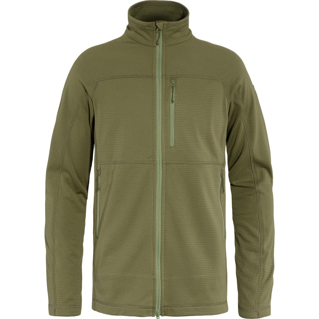 Fjällräven Abisko Lite Fleece Jacket in Green  product