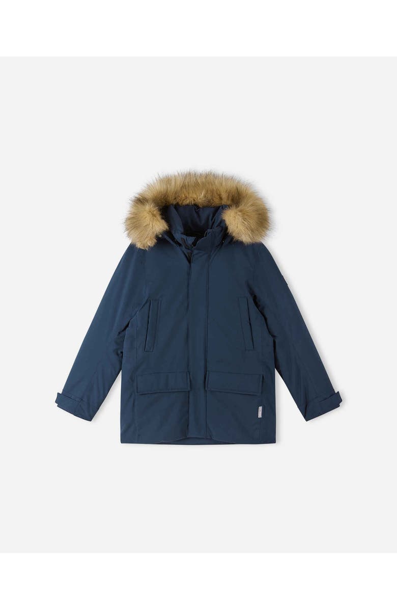 Reima Tec down jacket, Serkkula, Main, color, Navy