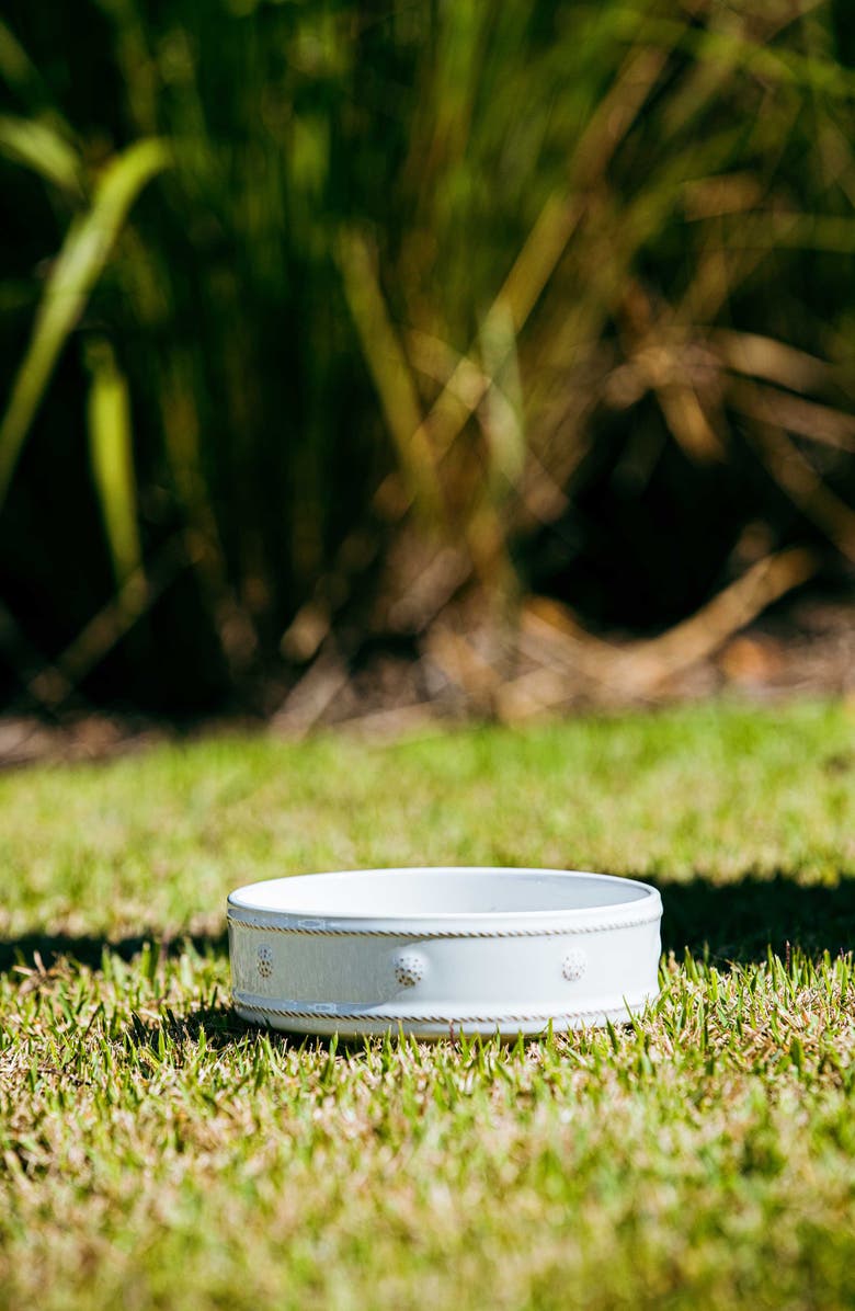 Juliska Berry & Thread 60-Ounce Ceramic Pet Bowl, Alternate, color, 