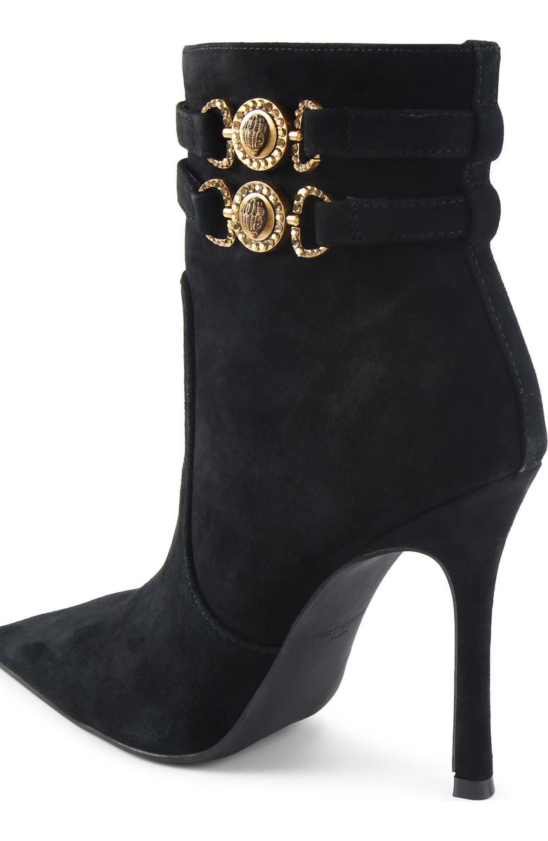 Kurt Geiger London Mansion Pointed Toe Bootie, Alternate, color, Black