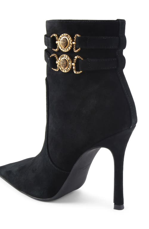Kurt Geiger London Mansion Pointed Toe Bootie In Black