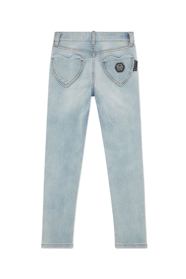 Jeggings Heart Girl, Alternate, color, lightblue