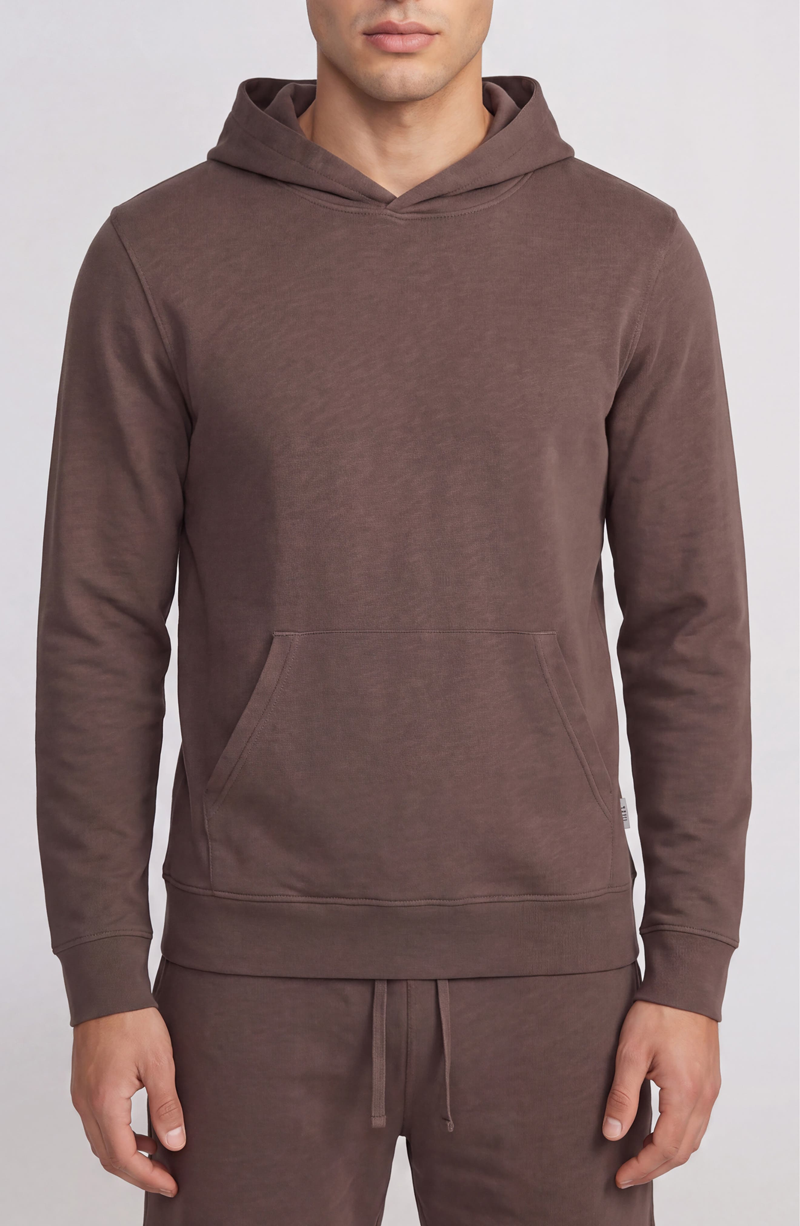 Stonewashed Cotton Terry Hoodie