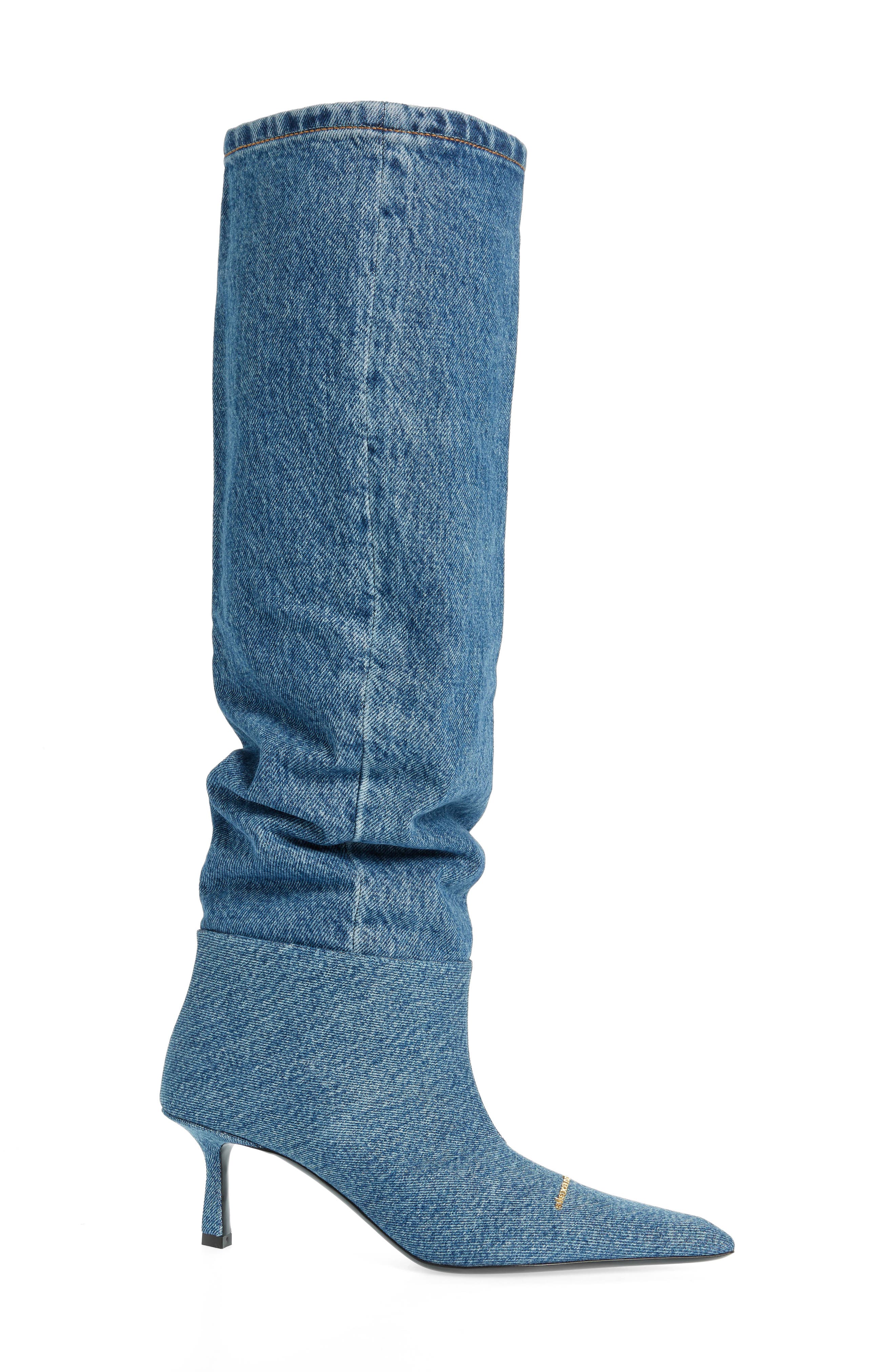 Alexander Wang Viola Slouch Over the Knee Boot, Alternate, color, 