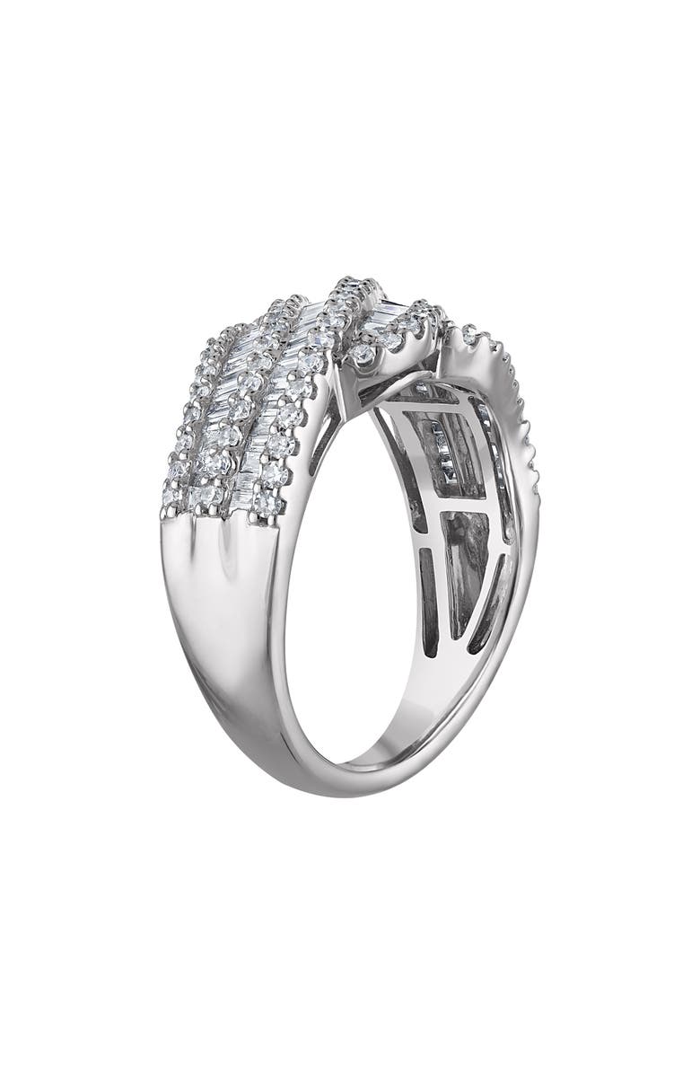 FZN Sterling Silver Lab Grown Diamond Ring, Alternate, color, Silver